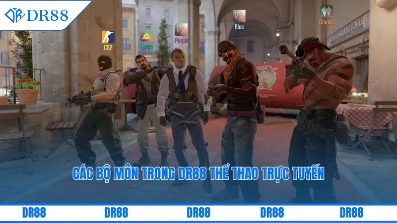Các bộ môn trong DR88 thể thao trực tuyến