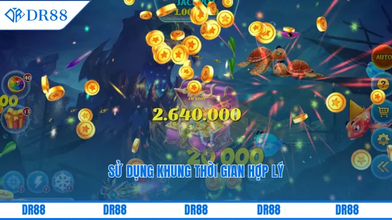 Sử dụng khung thời gian hợp lý